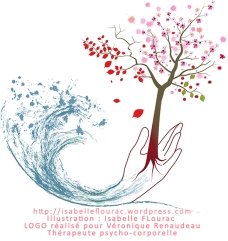 Logo Munia Ki pour Véronique Renaudeau - Illustration Isabelle Flourac graphisme